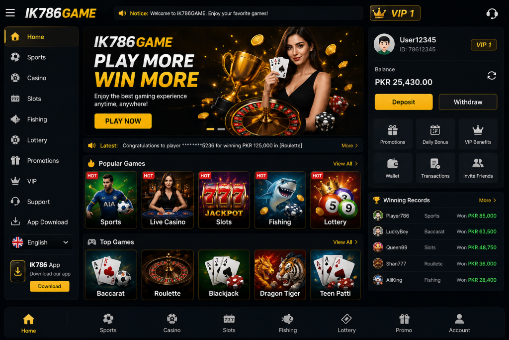 ik786 game